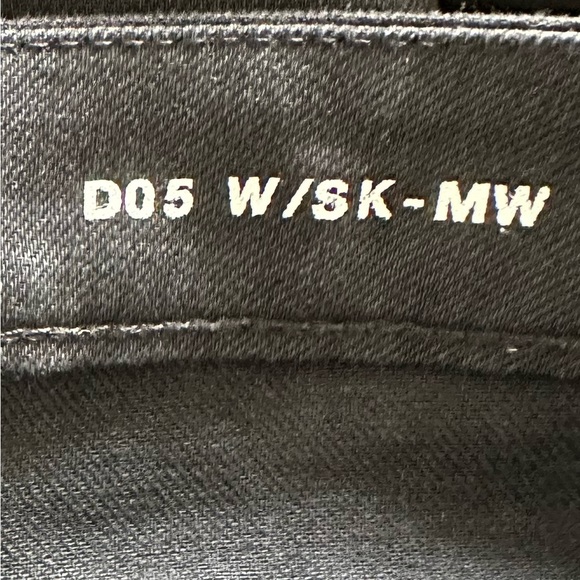 Saint Laurent DO5 women skinny mid rise jeans black sz:32 made in Italy - Picture 6 of 10